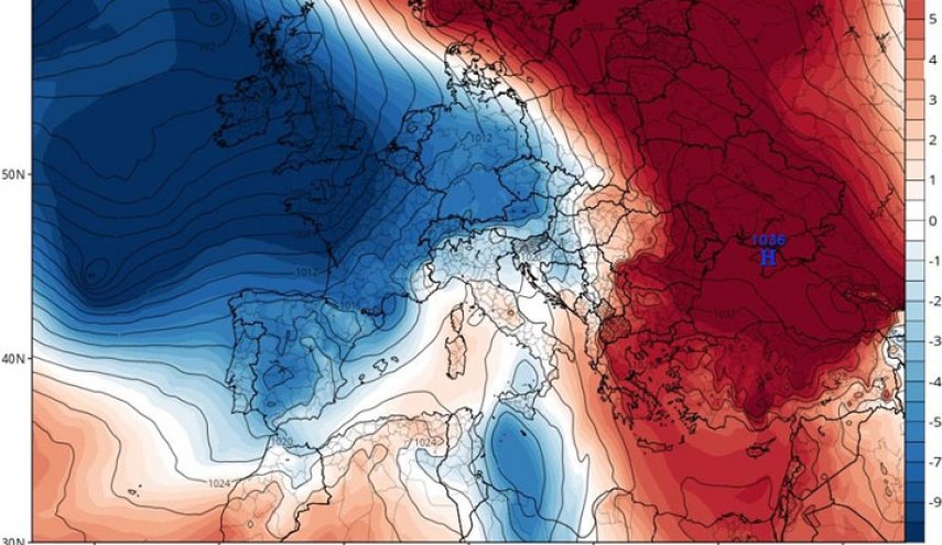 توقعات درجات الحرارة والأمطار بالعراق خلال الأيام الثلاثة المقبلة