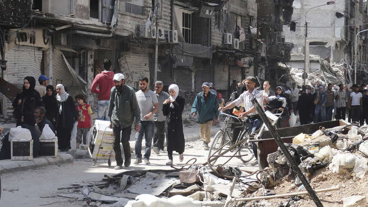 داعش" يهاجم "جيش الإسلام" في مخيم اليرموك جنوب دمشق