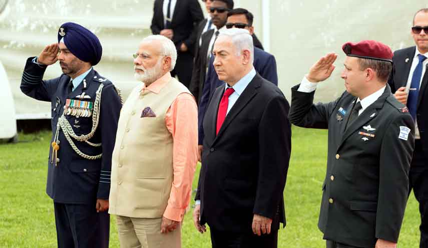 ماذا وراء زيارة نتنياهو للهند برفقة 100 رجل أعمال؟