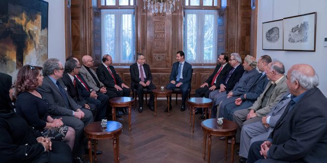 الأسد: الفكر كان عاملاً لصمود السوريين