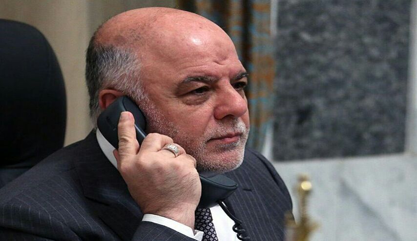 العبادي يتلقى اتصالا هاتفيا من تيلرسون