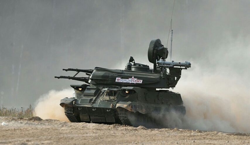 ماكينة "جهنمية" تشق الطريق للدبابات في سوريا