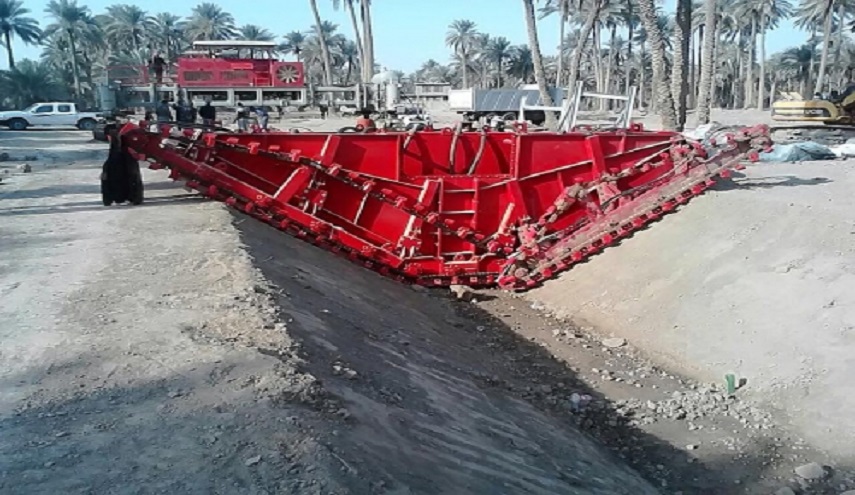 بالصور.. آلة تختصر الزمن تدخل العراق لأول مرة 