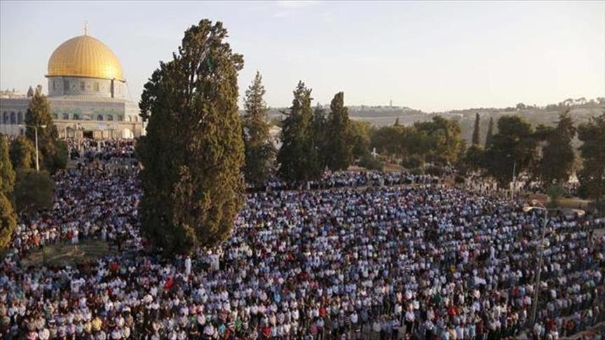 نمازجمعه مسجدالاقصی این هفته باشکوه برگزار شد