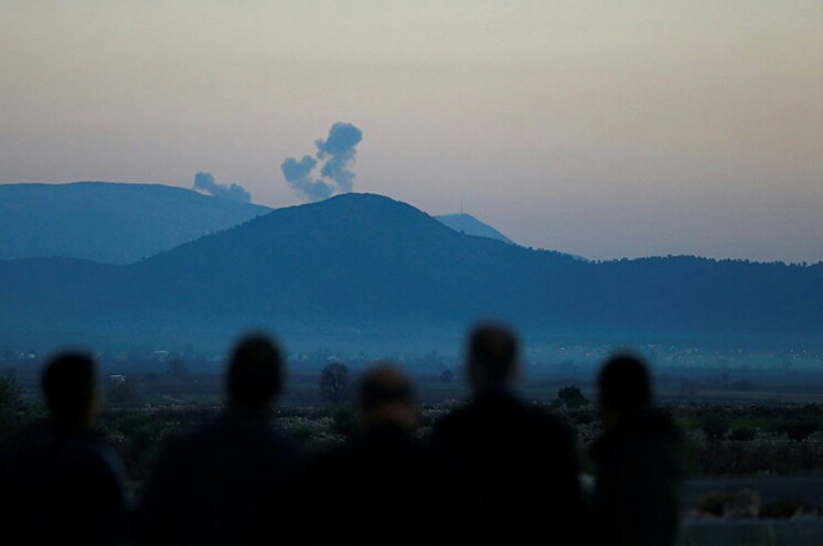 شاهد.. الصور الأولى للقصف التركي على عفرين