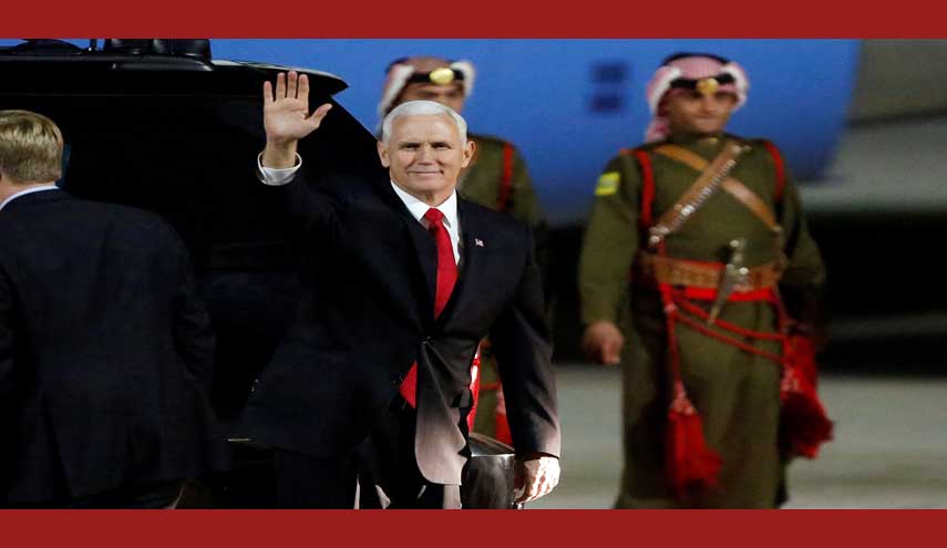 بنس يصل إلى عمّان قادما من القاهرة