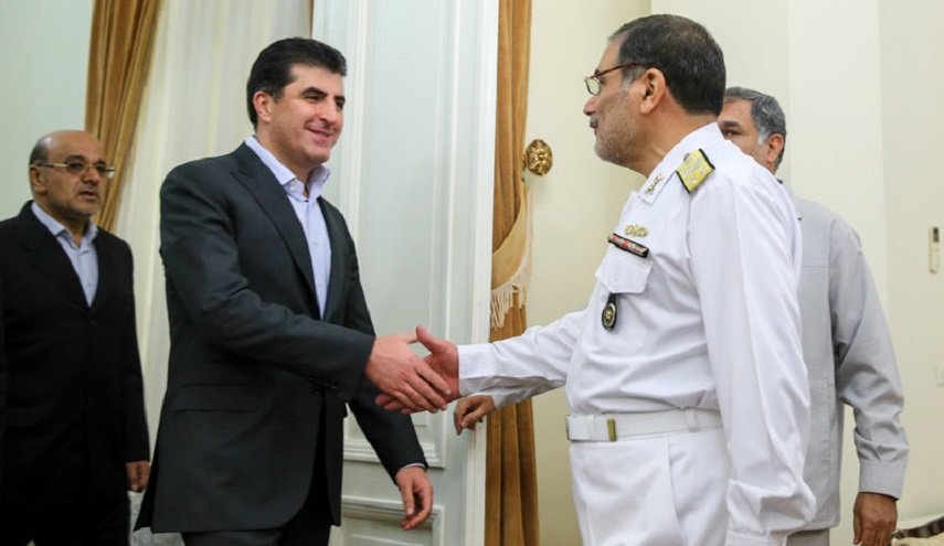 نيجرفان بارزان يلتقي بشمخاني في طهران