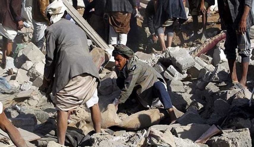 طيران العدوان السعودي يرتكب جريمة مروعة في صعدة