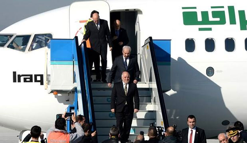 العبادي يصل سويسرا للمشاركة بمنتدي دافوس الاقتصادي العالمي