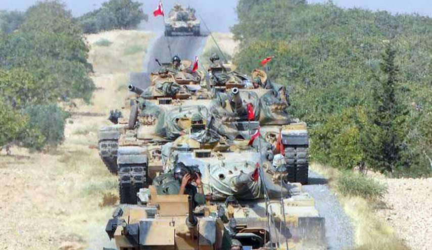 180 دبابة تركية دخلت الاراضي السورية حتى الان