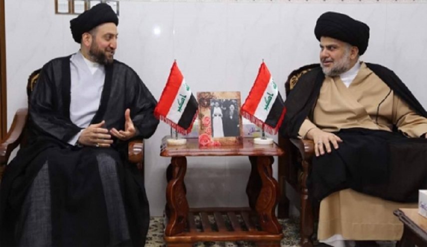 اجتماع يجمع بين السيد عمار الحكيم والسيد مقتدى الصدر في النجف