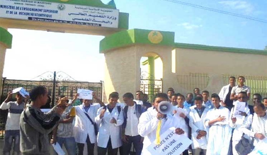 ﻿موريتانيا: المعارضة تدين قمع طلاب محتجين على تغيير سن المنحة الدراسية