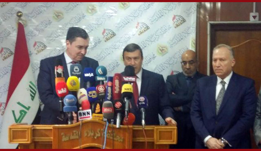 السفير البريطاني من كربلاء: نتحرك لفتح مطارات إقليم كردستان!