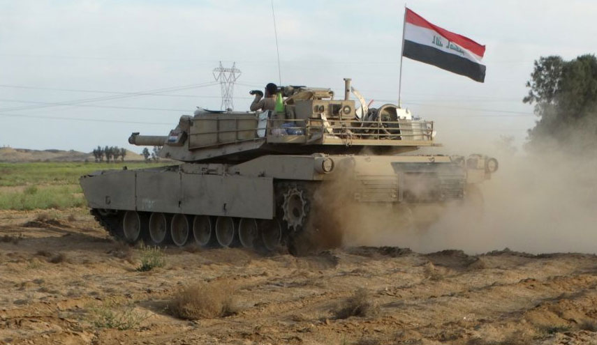 بالصورة.. القوات العراقية تستعين بآلة عسكرية غير عادية