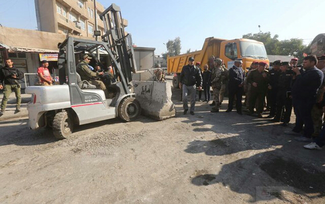 افتتاح شارع جنوبي بغداد بعد اغلاق دام سنوات