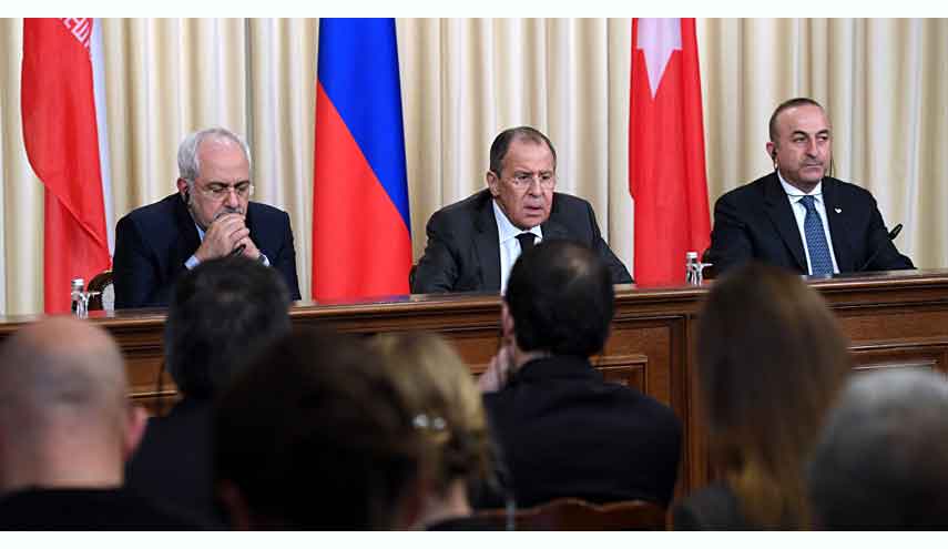 اجتماع لوزراء خارجية ايران وتركيا وروسيا في استانا الشهر المقبل 