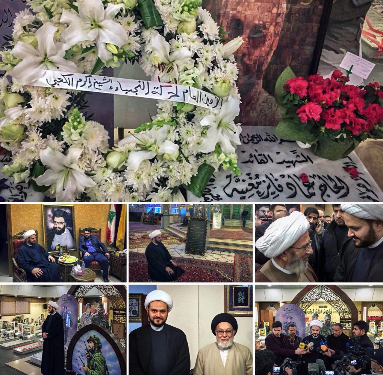 گزارش تصویری سفر دبیرکل نُجَباء عراق به لبنان پس از شایعه ترور