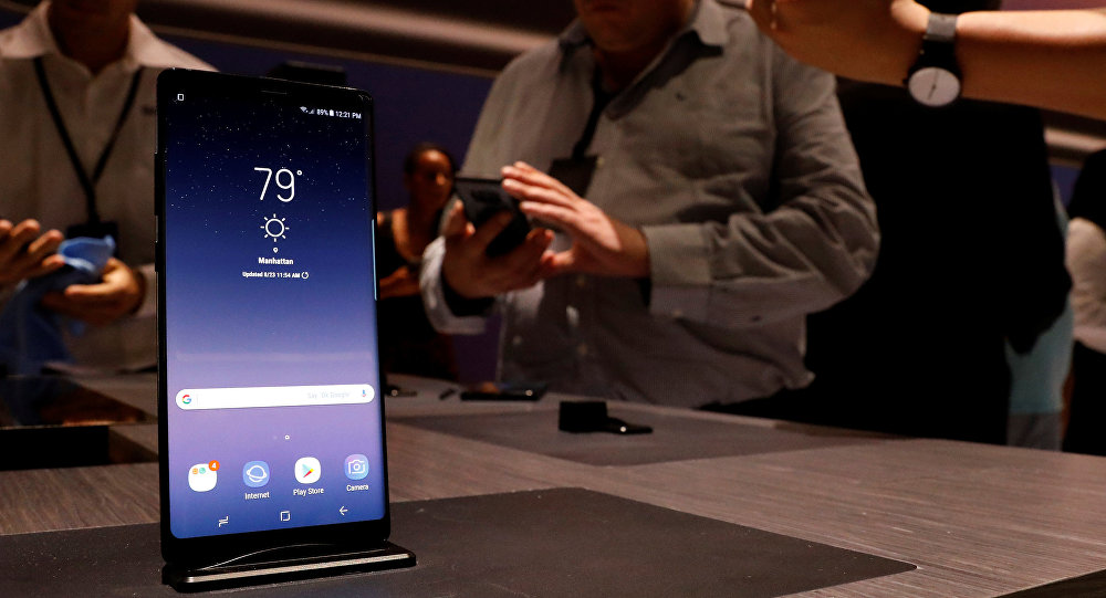 تقنية استثنائية في موبايل غلاكسي نوت 9 تسجل كبراءة اختراع