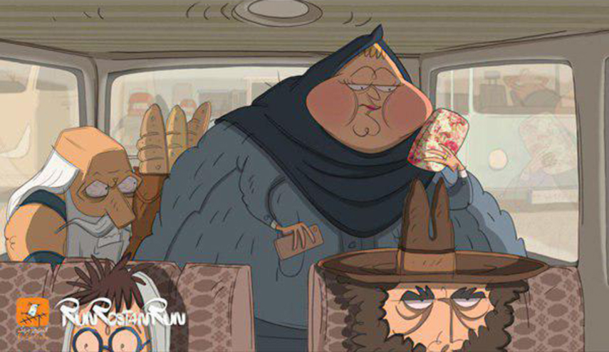 الانيميشن الإيراني "هيّا رستم هيّا" ينافس في مهرجان "ريفر" الدولي بإيطاليا