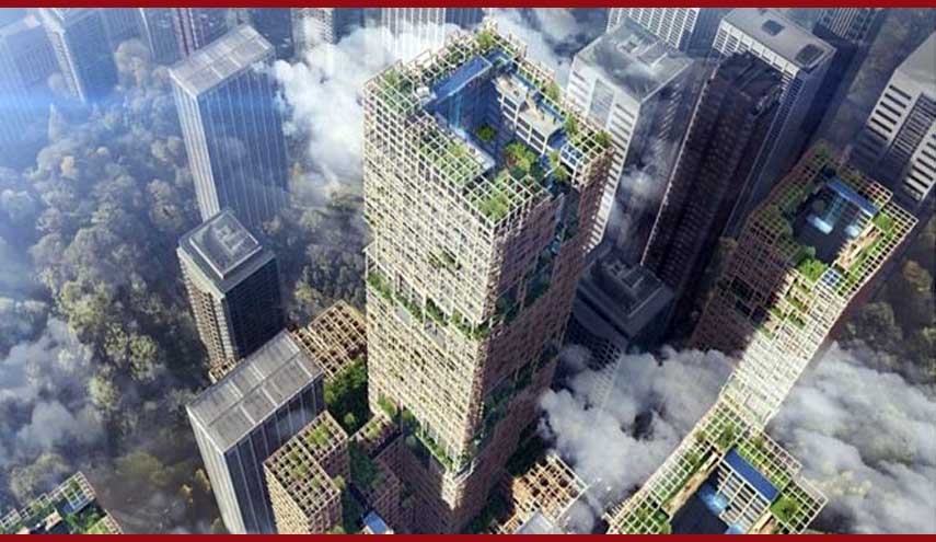 شركة يابانية تخطط لبناء أطول ناطحة سحاب خشبية في العالم