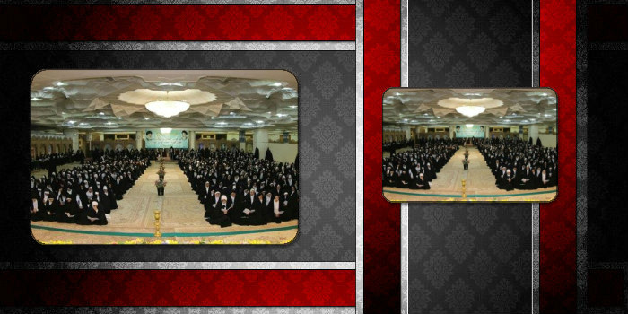 التجمع الكبير للتلميذات في حرم السيد معصومة"س" 