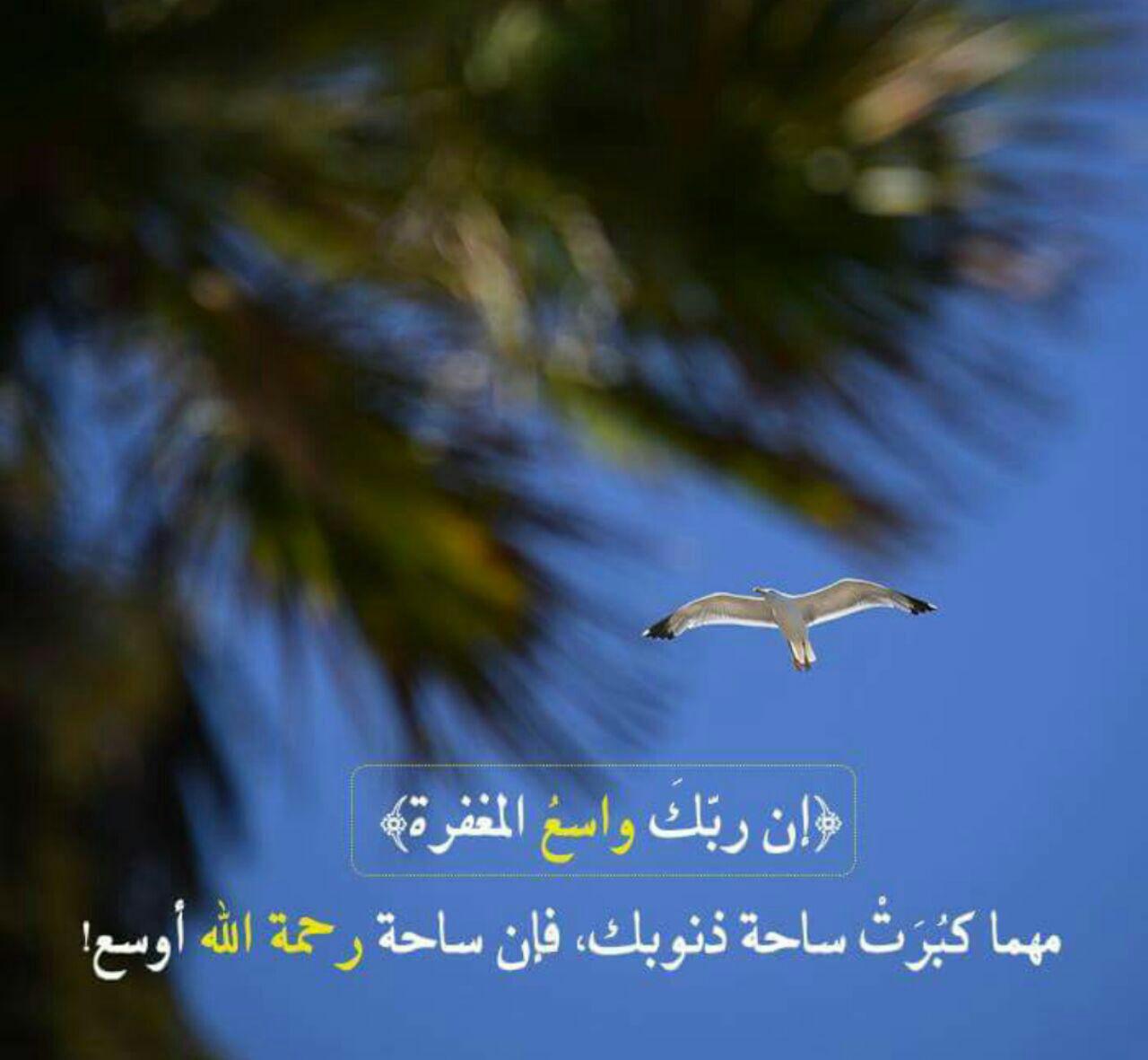 رحمة الله واسعة..