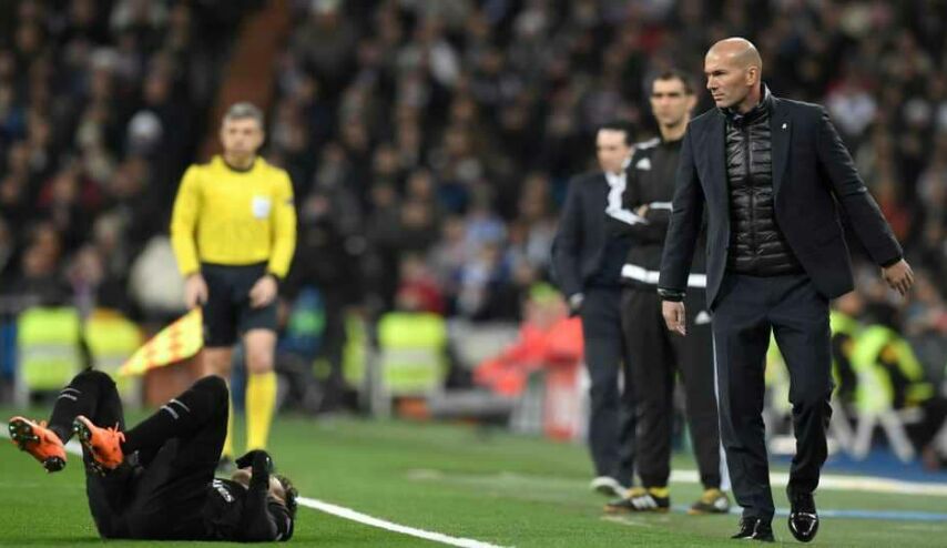 تصريح "غريب" من زيدان عن إصابة نيمار