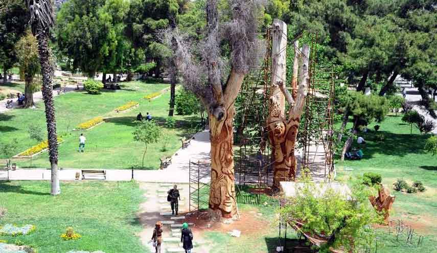 جريمة قتل و محاولة اغتصاب في إحدى حدائق دمشق !