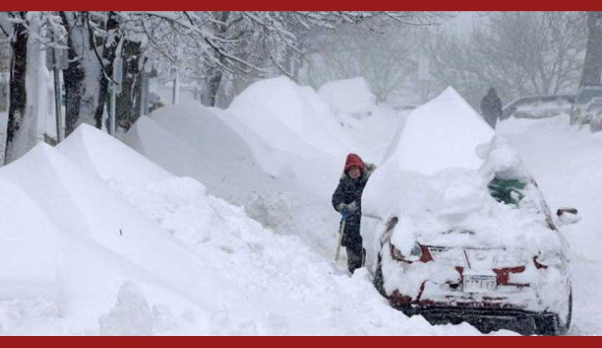بالصور.. عاصفة ثلجية تضرب 15 ولاية أميركية