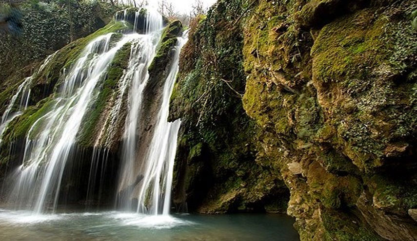 بالصور..شلال كبودوال..من أجمل شلالات العالم في شمال ايران