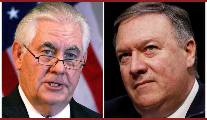 ترامب يقيل تيلرسون من منصب وزير الخارجية ويعين مدير CIA مايك بومبيو خلفا له