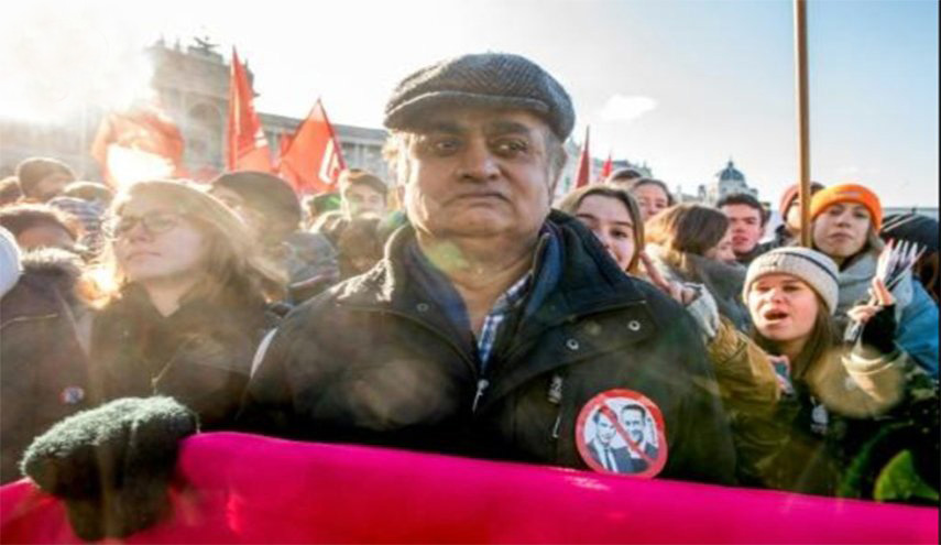 مظاهرات ضد الحكومة في فيينا بسبب العنصرية!!