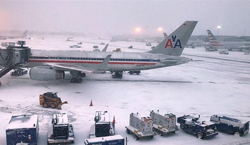 موجة صقيع تسبب فوضى في مطارات لندن