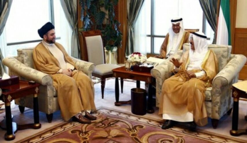 السيد عمار الحكيم يتسلم رسالة خطية من أمير الكويت.. وهذه فحواها