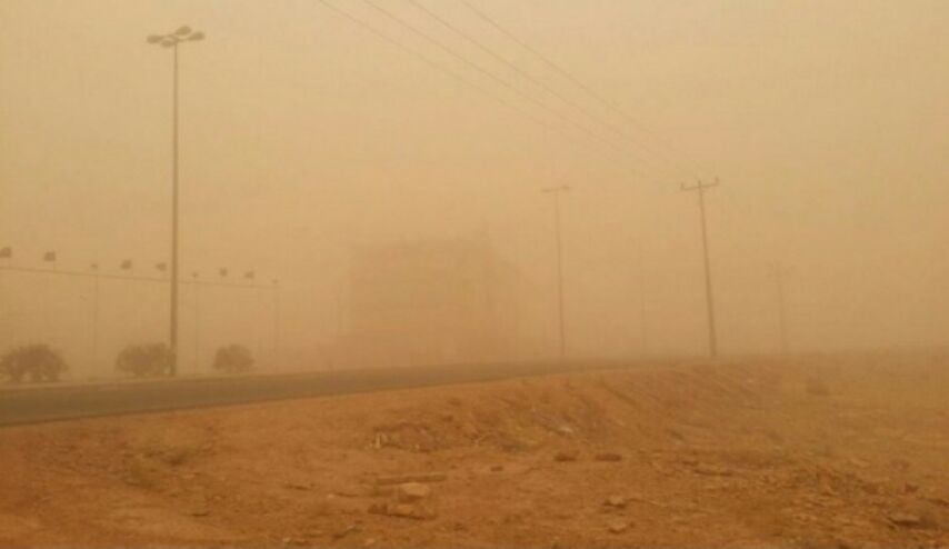 تقرير جوي عن حالة الغبار المتوقعة في العراق غداً