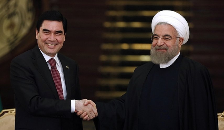 الرئيس التركماني: علاقاتنا مع ايران على مستوى عالٍ بمختلف المجالات 