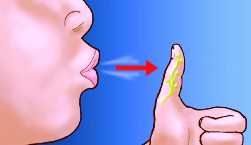  هذا ما يحدث عندما تنفخون على إبهامكم! 