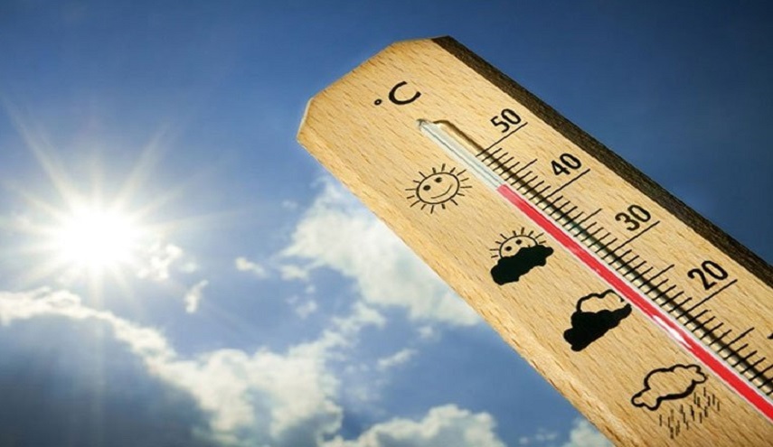  درجة الحرارة 41 مئوية في اهواز وآبادان جنوب غرب ايران 