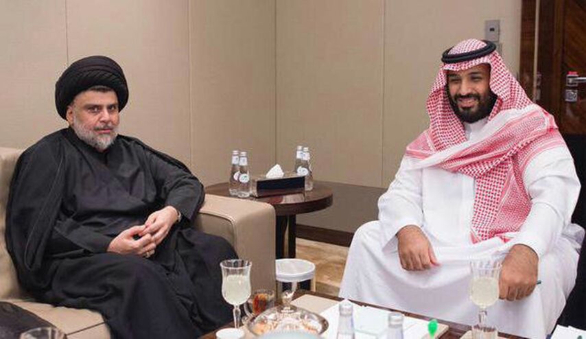 السيد الصدر يجيب على سؤال بشأن رايه بزيارة ولي العهد السعودي الى العراق