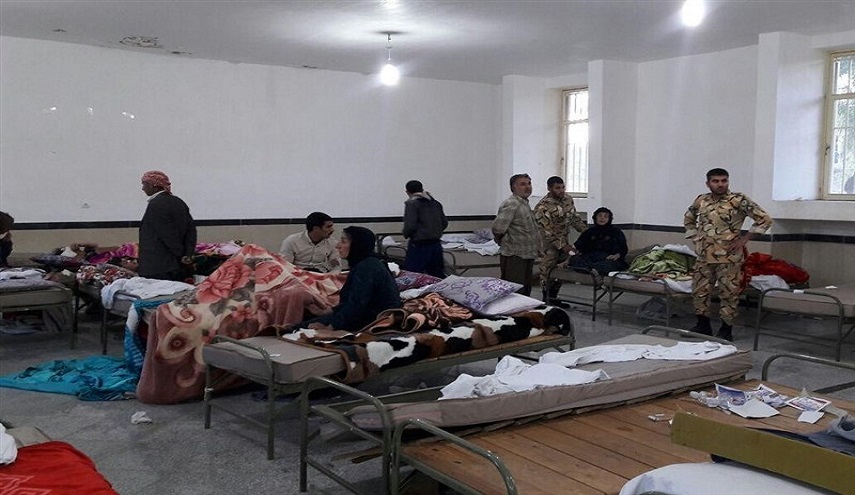 زلزال "سربل ذهاب" غرب ايران يخلف 54 مصابا