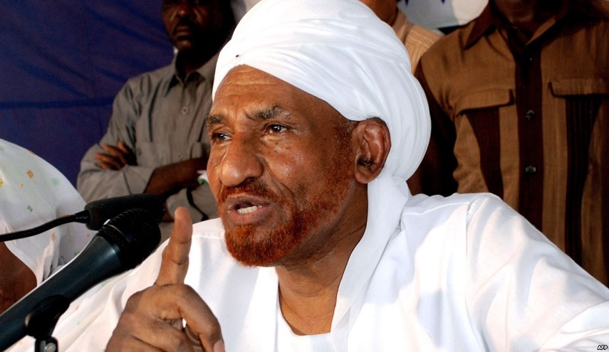 الأمن السوداني يتهم الصادق المهدي بالتحالف مع مسلحين لاسقاط النظام
