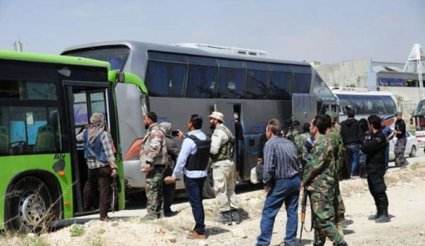 استعدادات لإخراج دفعة رابعة من المسلحين من دوما