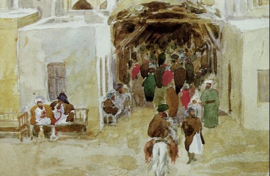 تصويري از حرم اميرالمؤمنين (ع) ۱۰۰ سال پيش 