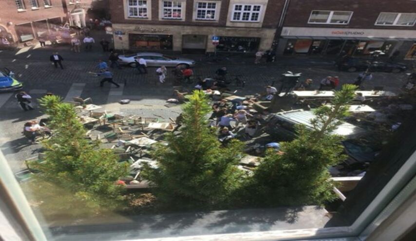 قتلى وعشرات الجرحى في حادث دهس في مونستر الألمانية