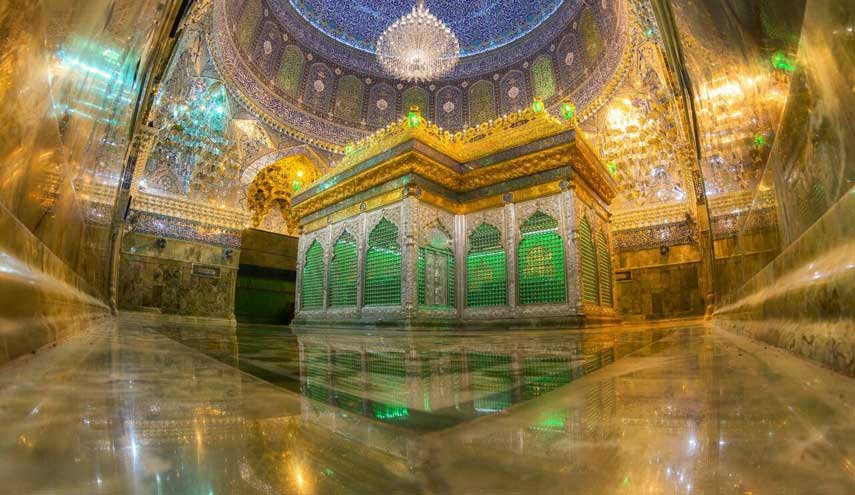 انتهاء العمل في زنجان من تصنيع واجهة ضريح الامامين العسكريين (ع) بسامراء