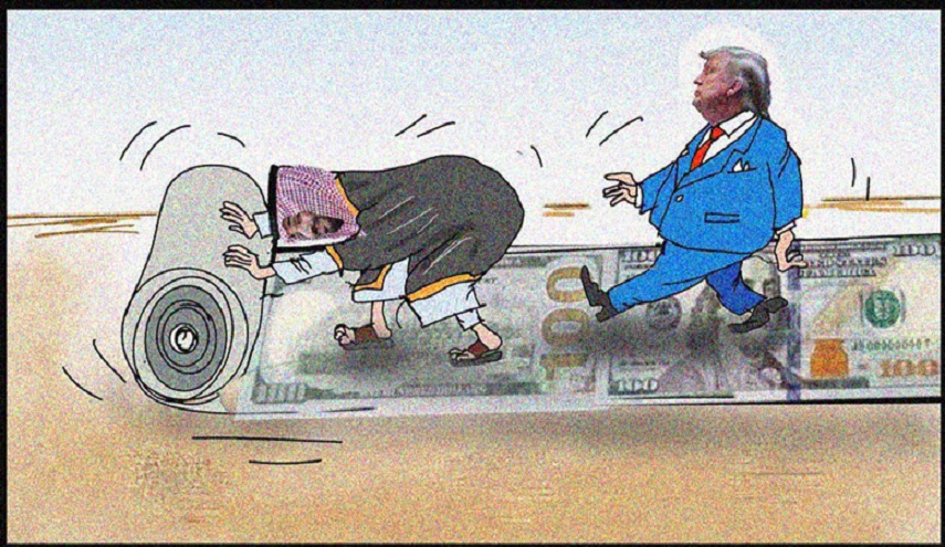 حركات بهلوانية ابن سلمانية ...على وتر السياسة الترامبية