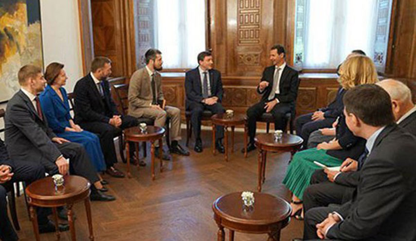 خلال استقباله وفدا روسيا.. الأسد: العدوان على سوريا ترافق مع حملة أكاذيب من نفس دول العدوان