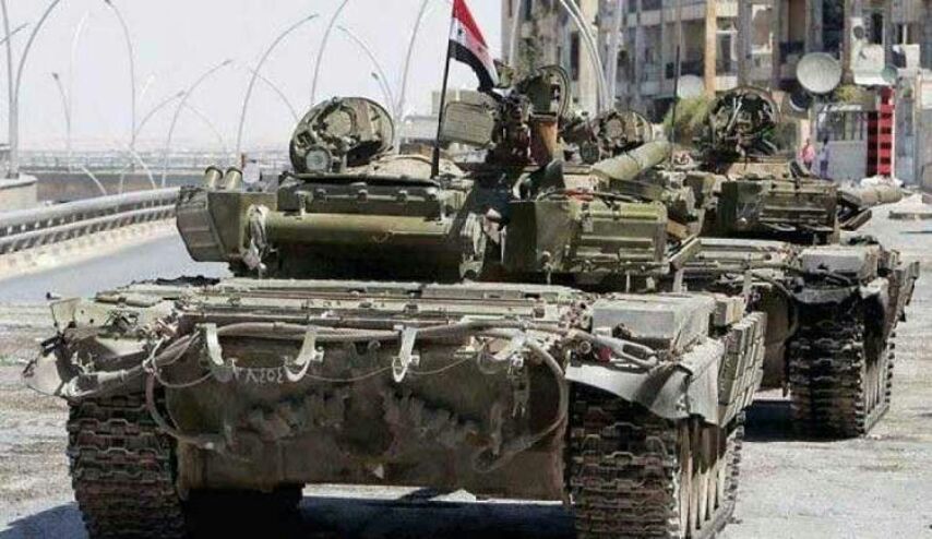 الجيش السوري يحشد لتطهير جنوبي دمشق من داعش والنصرة