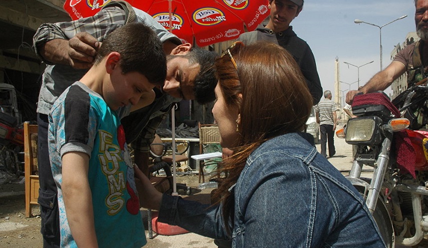 طفل جديد يتحدث عن "الهجوم الكيميائي" المفبرك في دوما