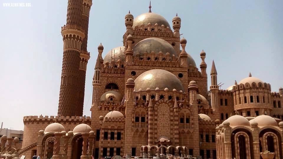 مسجد صحابه مركز گردشگري در شرم الشيخ مصر